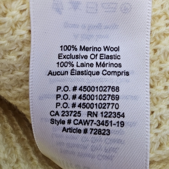 Aritzia Wilfred Free Wolter sweater yellow small merino wool - Picture 10 of 12